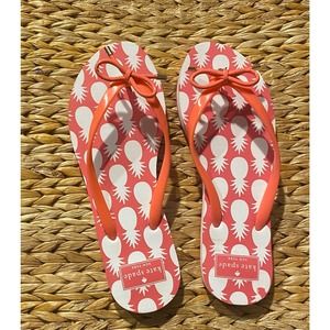 Kate Spade flip flops size L 9/10